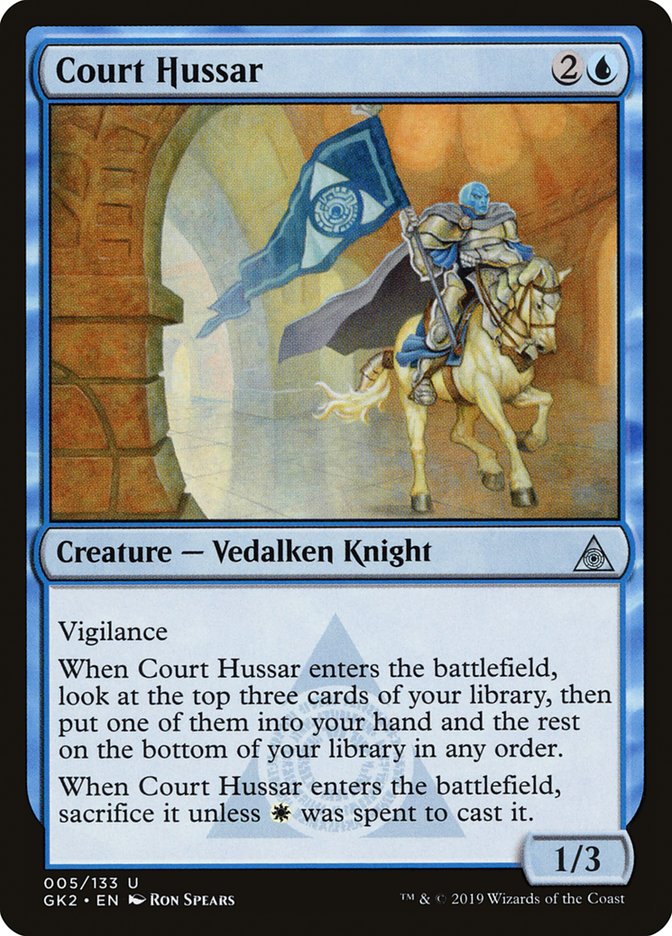 Court Hussar [Ravnica Allegiance Guild Kit] | Rook's Games and More