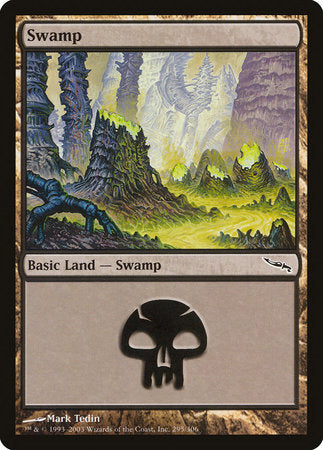 Swamp (295) [Mirrodin] | Rook's Games and More