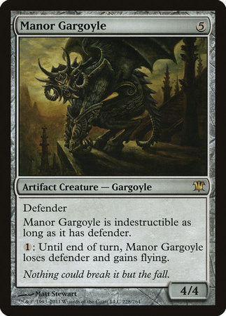 Manor Gargoyle [Innistrad] | Rook's Games and More