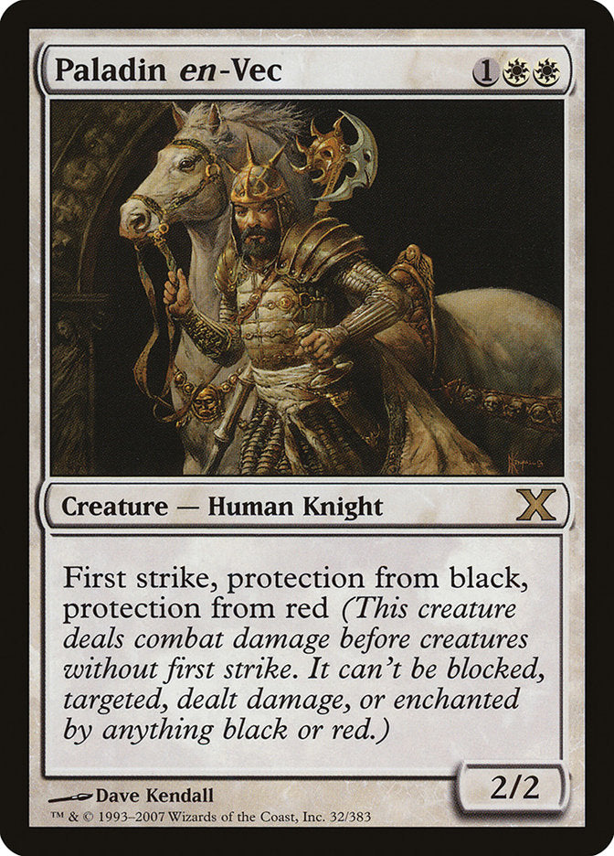Paladin en-Vec [Tenth Edition] | Rook's Games and More