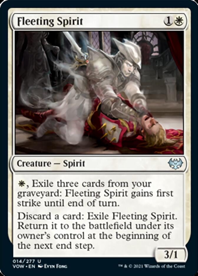 Fleeting Spirit [Innistrad: Crimson Vow] | Rook's Games and More