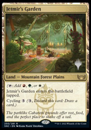 Jetmir's Garden (Promo Pack) [Streets of New Capenna Promos] | Rook's Games and More
