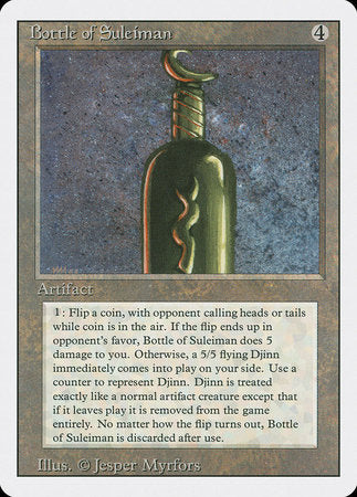Bottle of Suleiman [Revised Edition] | Rook's Games and More