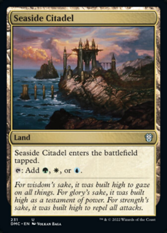 Seaside Citadel [Dominaria United Commander] | Rook's Games and More