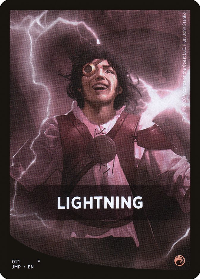 Lightning Theme Card [Jumpstart Front Cards] | Rook's Games and More