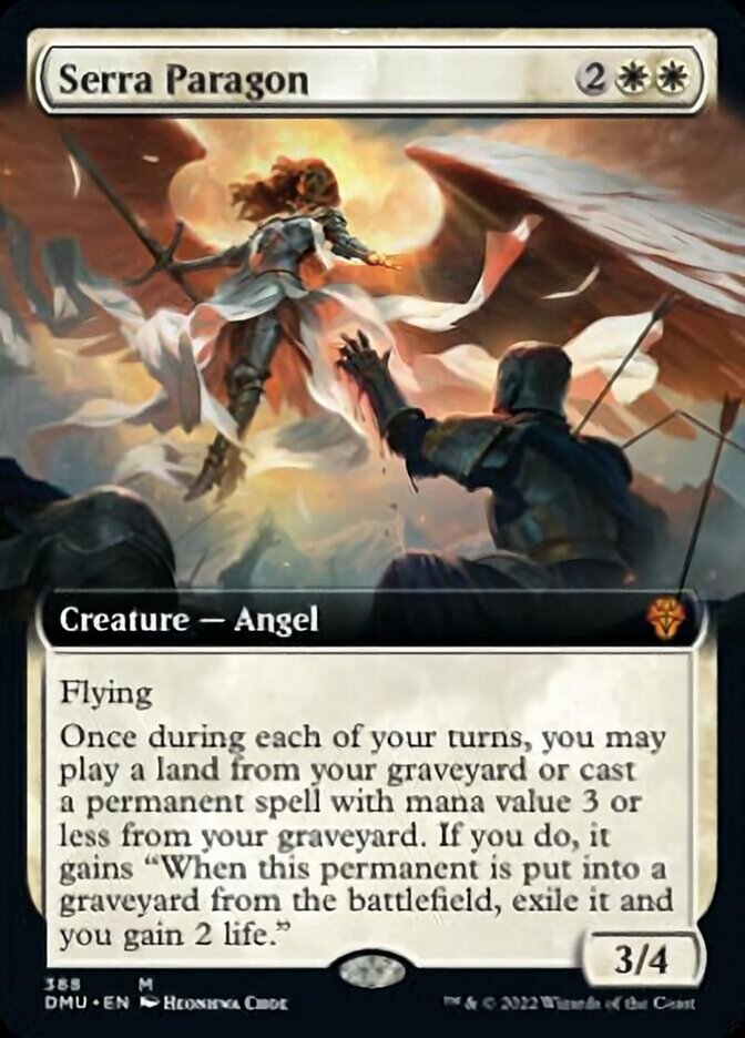 Serra Paragon (Extended Art) [Dominaria United] | Rook's Games and More