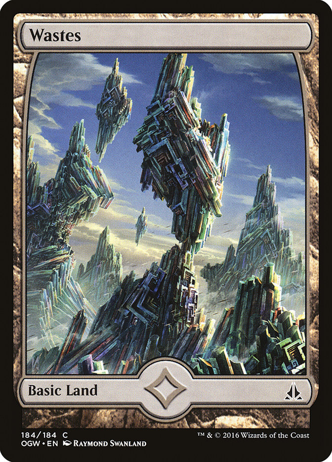 Wastes (184) (Full Art) [Oath of the Gatewatch] | Rook's Games and More