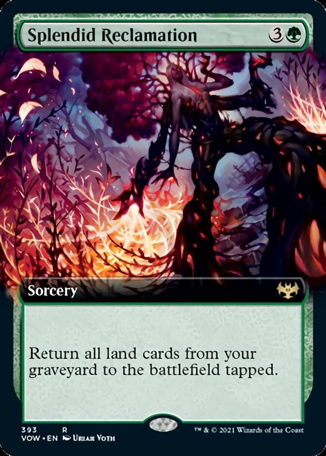 Splendid Reclamation (Extended) [Innistrad: Crimson Vow] | Rook's Games and More