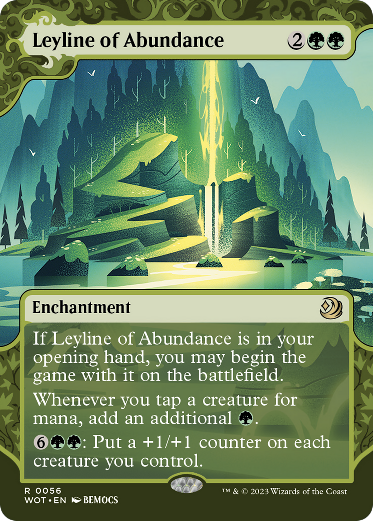 Leyline of Abundance [Wilds of Eldraine: Enchanting Tales] | Rook's Games and More