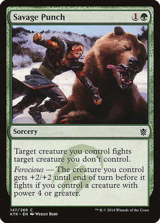 Savage Punch [Khans of Tarkir] | Rook's Games and More
