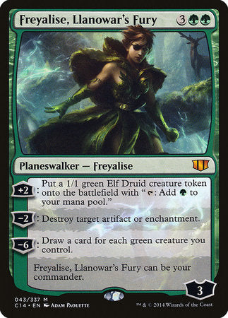 Freyalise, Llanowar's Fury [Commander 2014] | Rook's Games and More