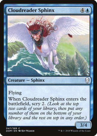 Cloudreader Sphinx [Dominaria] | Rook's Games and More