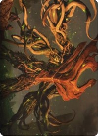 Ashaya, Soul of the Wild Art Card [Zendikar Rising Art Series] | Rook's Games and More