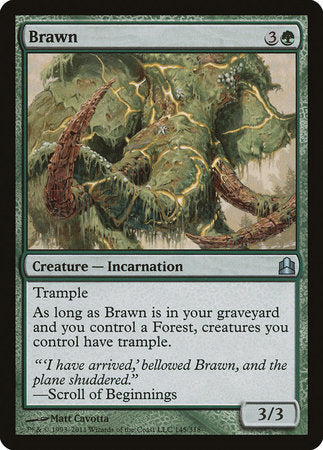 Brawn [Commander 2011] | Rook's Games and More