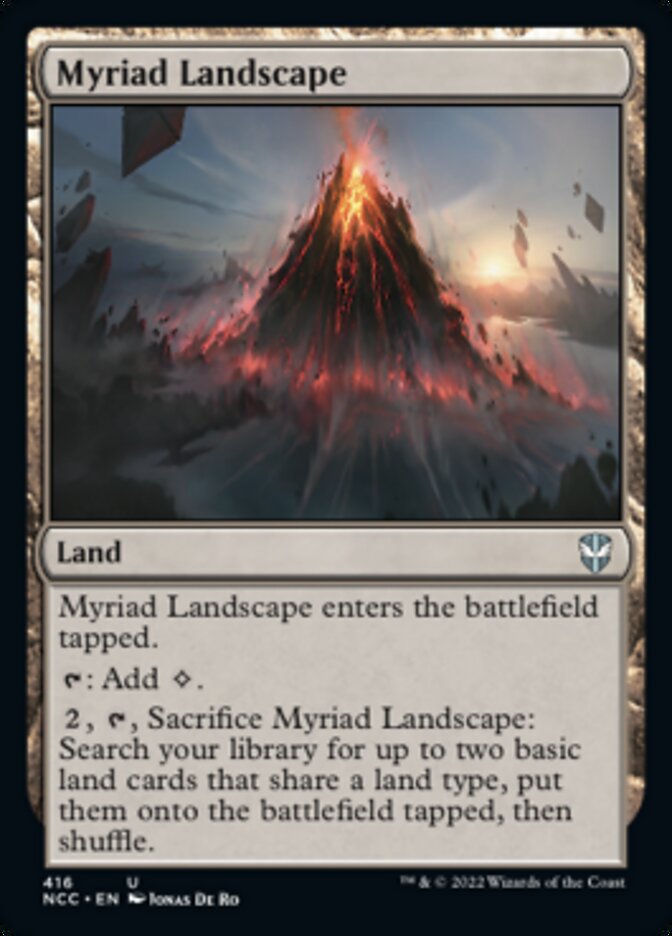 Myriad Landscape [Streets of New Capenna Commander] | Rook's Games and More