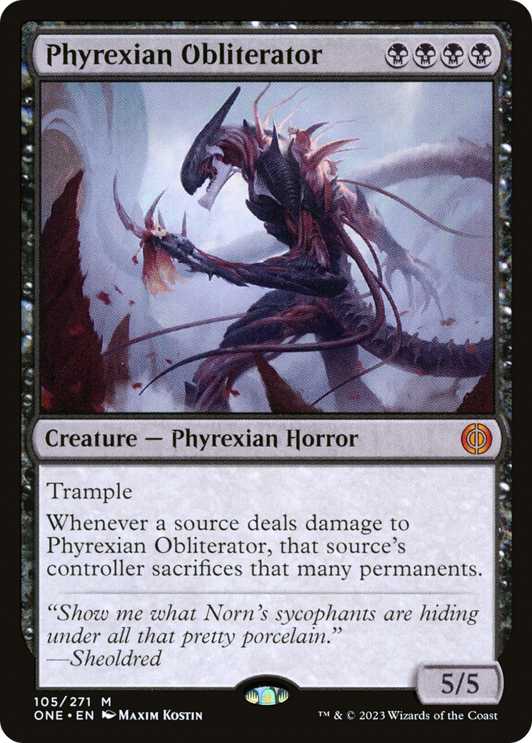 Phyrexian Obliterator [Phyrexia: All Will Be One] | Rook's Games and More