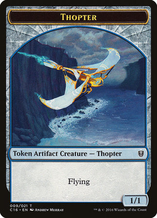 Thopter // Germ Double-sided Token [Commander 2016 Tokens] | Rook's Games and More