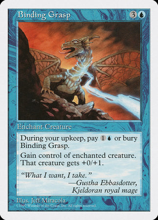 Binding Grasp [Fifth Edition] | Rook's Games and More