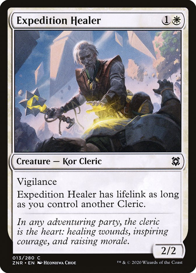 Expedition Healer [Zendikar Rising] | Rook's Games and More