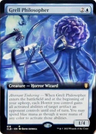 Grell Philosopher (Extended Art) [Commander Legends: Battle for Baldur's Gate] | Rook's Games and More