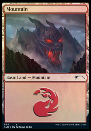Mountain (Develish) (565) [Secret Lair Drop Promos] | Rook's Games and More
