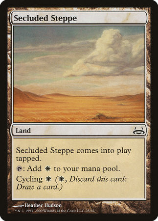 Secluded Steppe [Duel Decks: Divine vs. Demonic] | Rook's Games and More