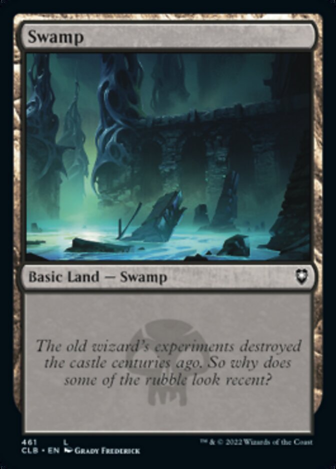 Swamp (461) [Commander Legends: Battle for Baldur's Gate] | Rook's Games and More