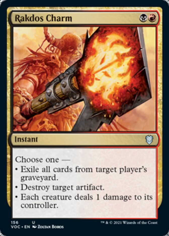 Rakdos Charm [Innistrad: Crimson Vow Commander] | Rook's Games and More