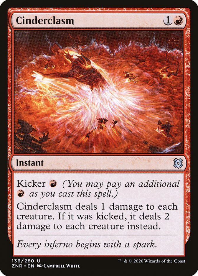Cinderclasm [Zendikar Rising] | Rook's Games and More