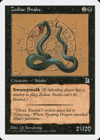 Zodiac Snake [Portal Three Kingdoms] | Rook's Games and More
