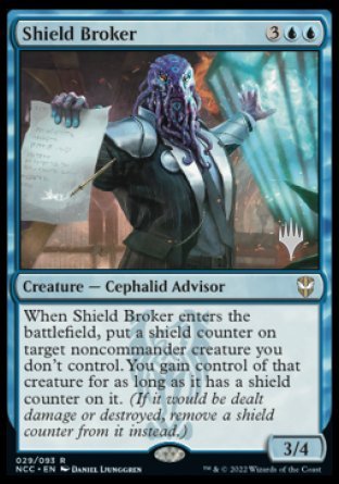 Shield Broker (Promo Pack) [Streets of New Capenna Commander Promos] | Rook's Games and More