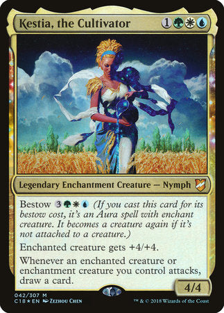 Kestia, the Cultivator [Commander 2018] | Rook's Games and More