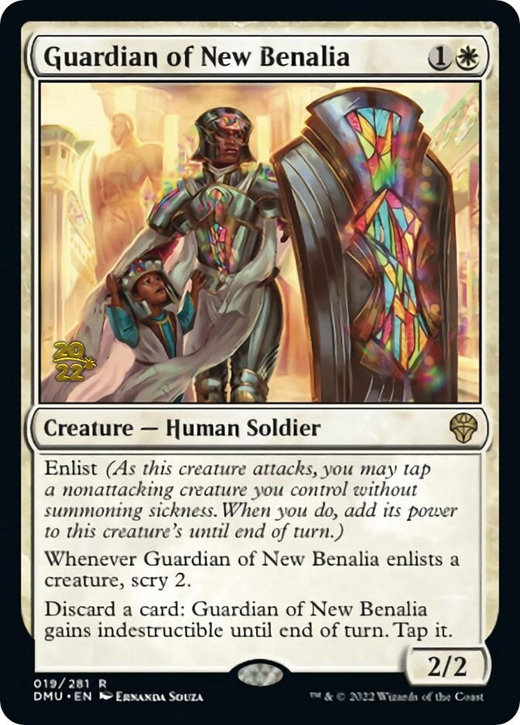 Guardian of New Benalia [Dominaria United Prerelease Promos] | Rook's Games and More