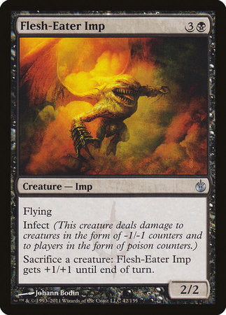 Flesh-Eater Imp [Mirrodin Besieged] | Rook's Games and More