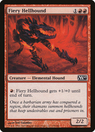 Fiery Hellhound [Magic 2010] | Rook's Games and More