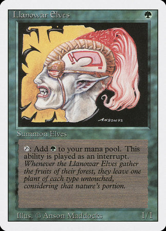 Llanowar Elves [Revised Edition] | Rook's Games and More