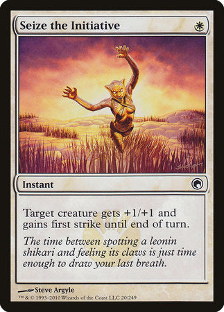 Seize the Initiative [Scars of Mirrodin] | Rook's Games and More