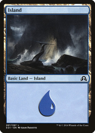 Island (287) [Shadows over Innistrad] | Rook's Games and More