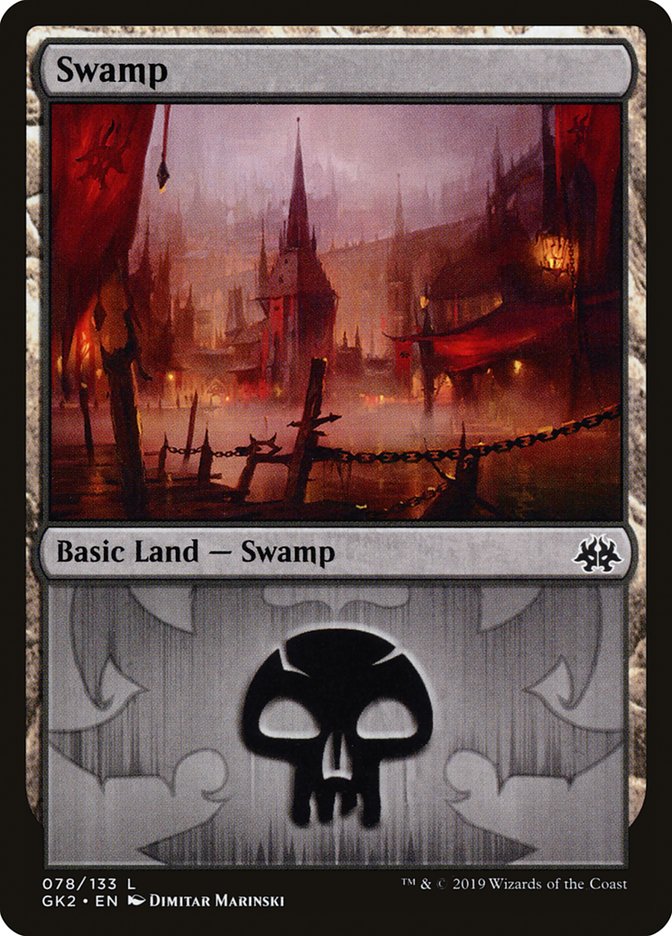 Swamp (78) [Ravnica Allegiance Guild Kit] | Rook's Games and More