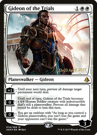 Gideon of the Trials [Amonkhet Promos] | Rook's Games and More