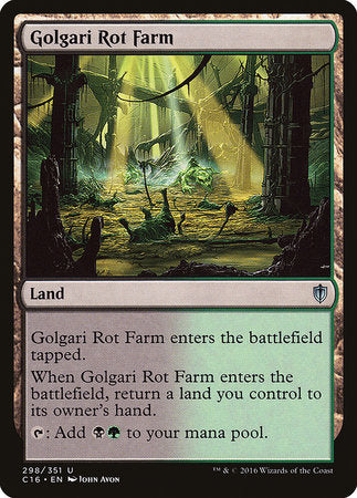 Golgari Rot Farm [Commander 2016] | Rook's Games and More