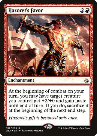 Hazoret's Favor [Amonkhet Promos] | Rook's Games and More