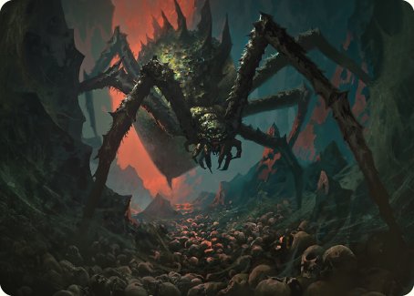 Shelob, Child of Ungoliant Art Card [The Lord of the Rings: Tales of Middle-earth Art Series] | Rook's Games and More