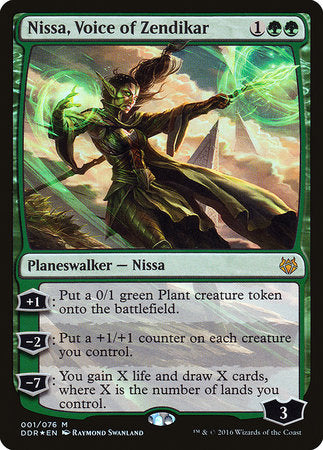 Nissa, Voice of Zendikar [Duel Decks: Nissa vs. Ob Nixilis] | Rook's Games and More