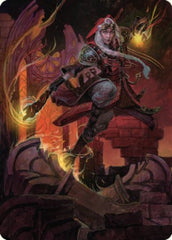 Jaya, Fiery Negotiator Art Card 2 [Dominaria United Art Series]