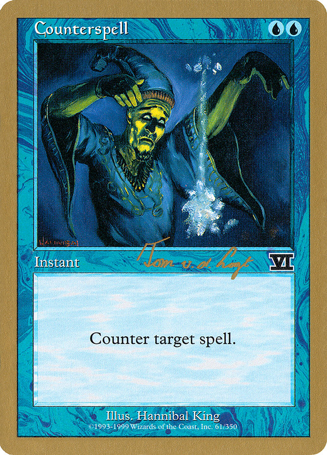 Counterspell (Tom van de Logt) [World Championship Decks 2000] | Rook's Games and More