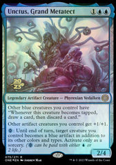 Unctus, Grand Metatect [Phyrexia: All Will Be One Prerelease Promos]