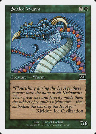 Scaled Wurm [Classic Sixth Edition] | Rook's Games and More