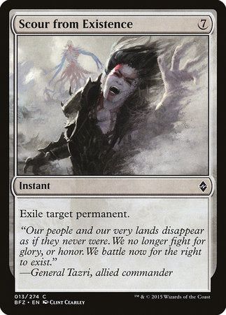 Scour from Existence [Battle for Zendikar] | Rook's Games and More