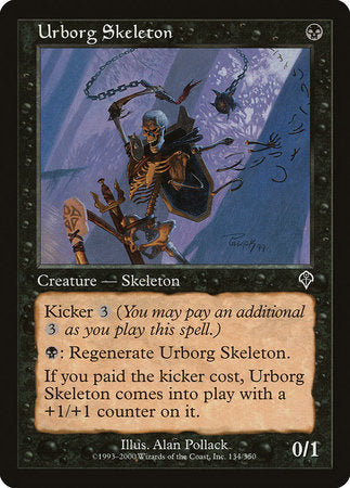 Urborg Skeleton [Invasion] | Rook's Games and More